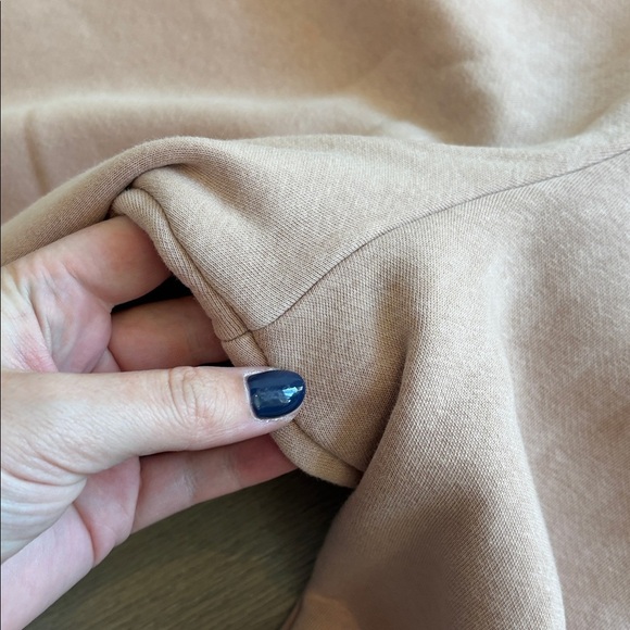 NUUDS Fleece Lined Cotton Jogger Sweats Lounge Pant Tan Brown Size XL - Picture 4 of 7